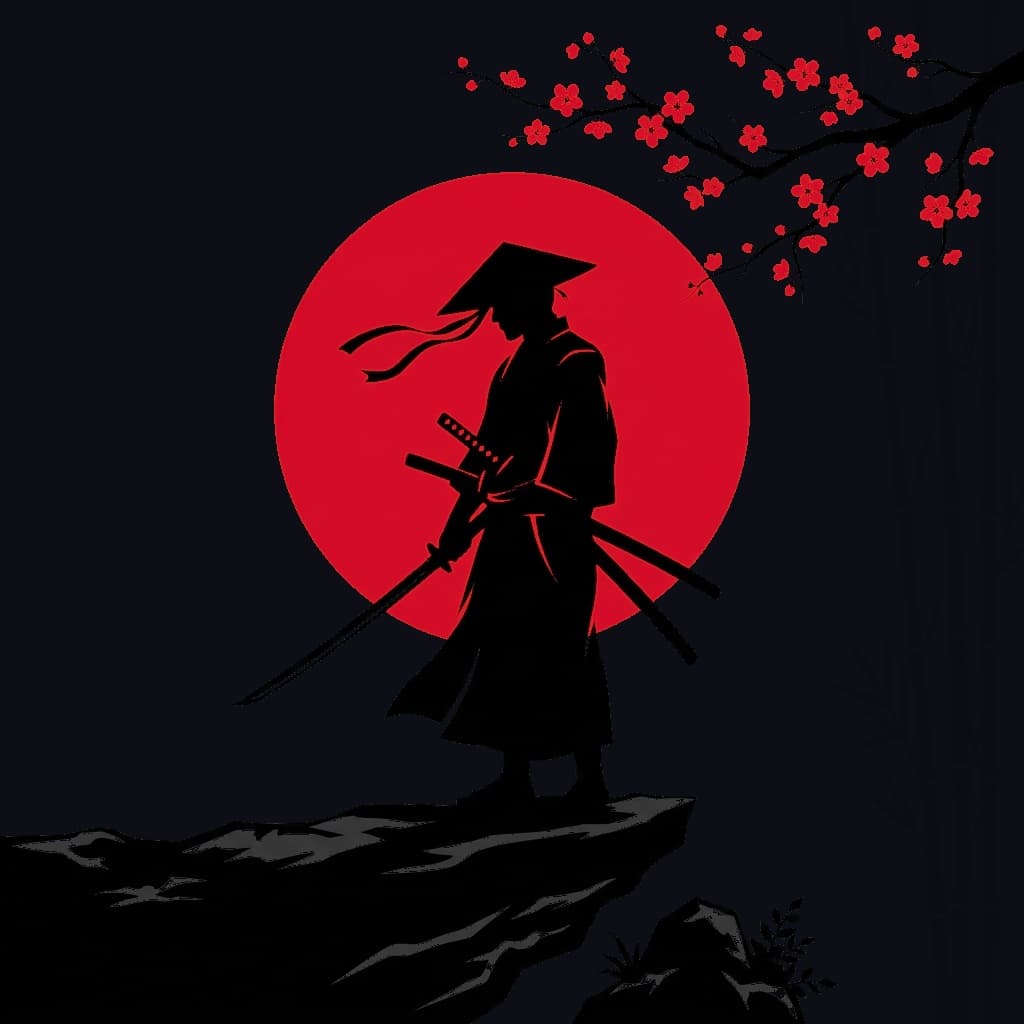 Red Samurai Crest